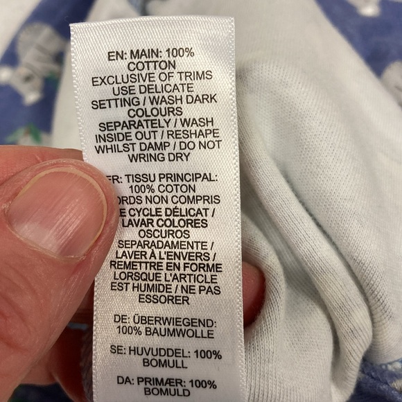 Jojo maman bebe soft cotton koala bear overalls 18/24m - Picture 8 of 9